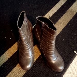 COPY - Ankle height 'Hot Kiss's brown boots